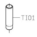 Втулка стержня лапки  TI01 (original)